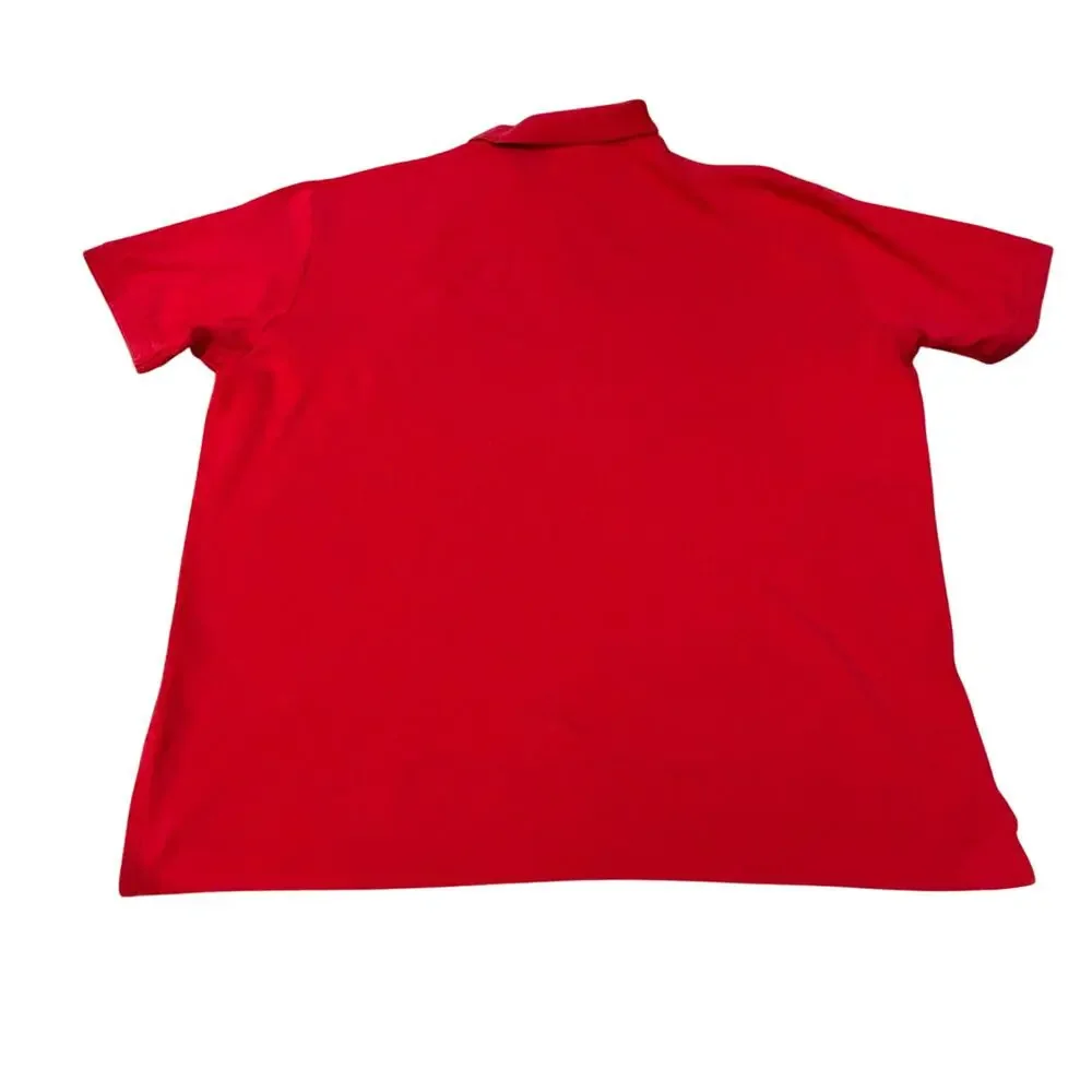 Vintage Polo Ralph Lauren Red Short Sleeve Cotton Polo Men's XL